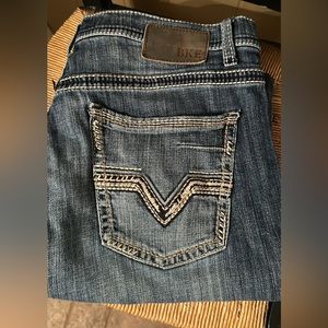 Mens Buckle BKE jeans straight leg 34 Long